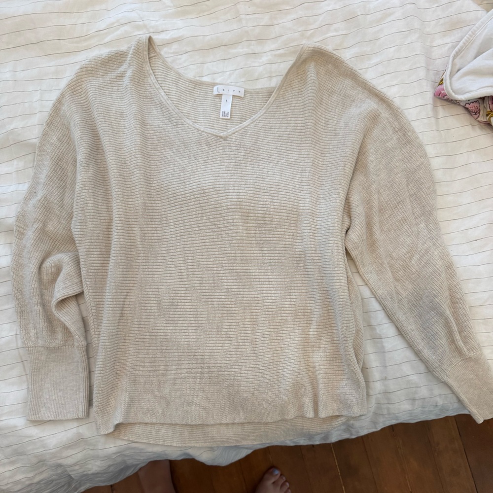 Leith Cream Knit Top